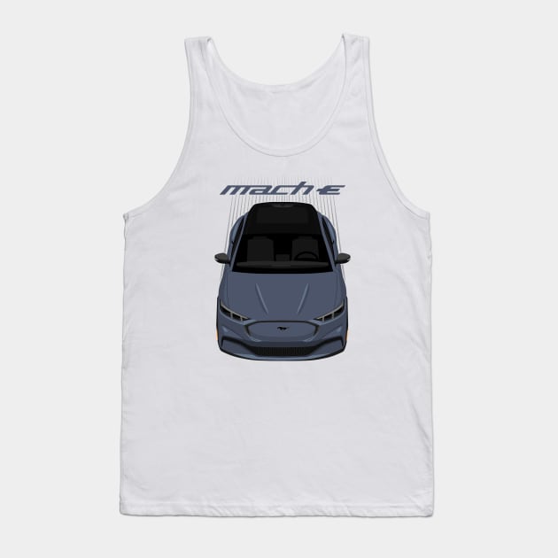 Ford Mustang Mach E SUV - infinite Blue Tank Top by V8social